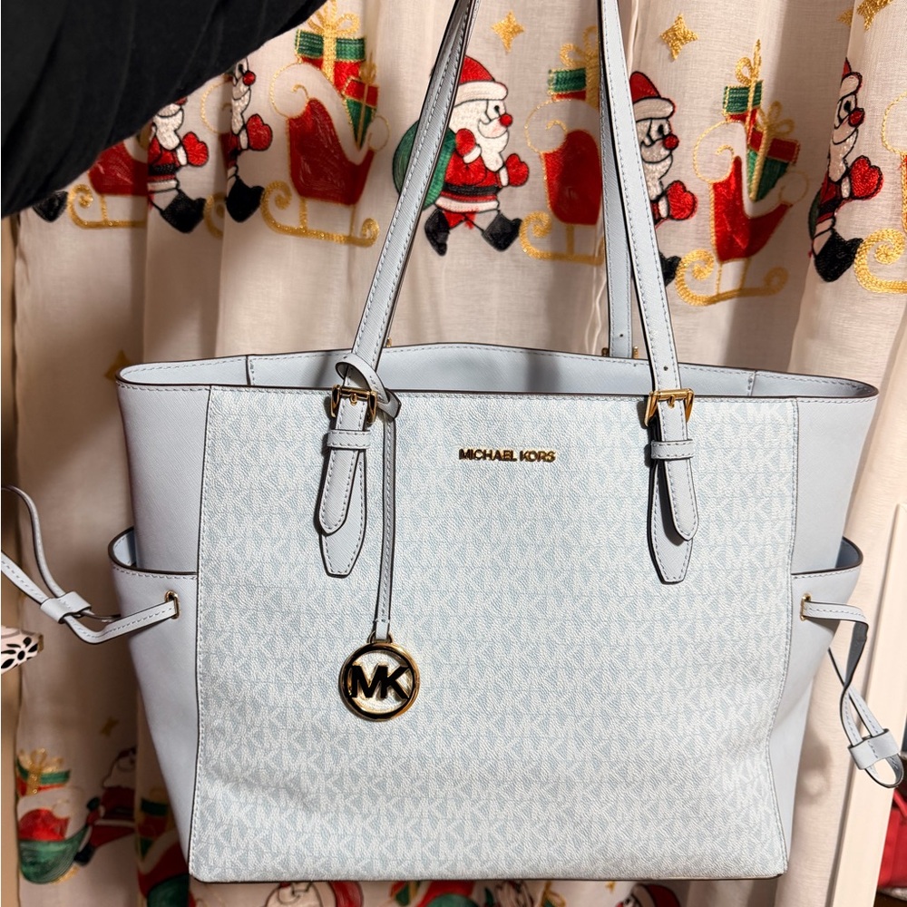 Michael Kors Sky Blue Signature Tote
